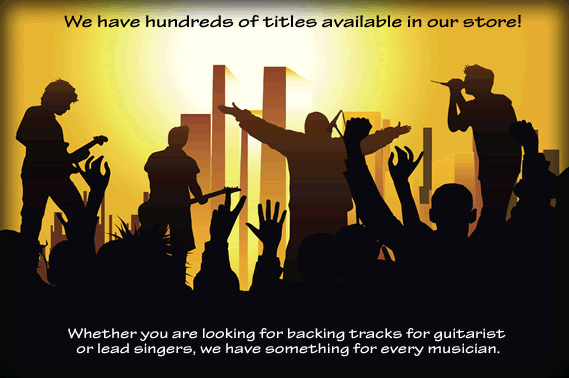 Planet of Rock Online Store | Backing Tracks